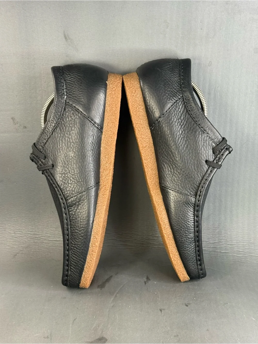 Clarks Men's Shacre II Run shoes black tumbled leather shoes men’s size 11.5
